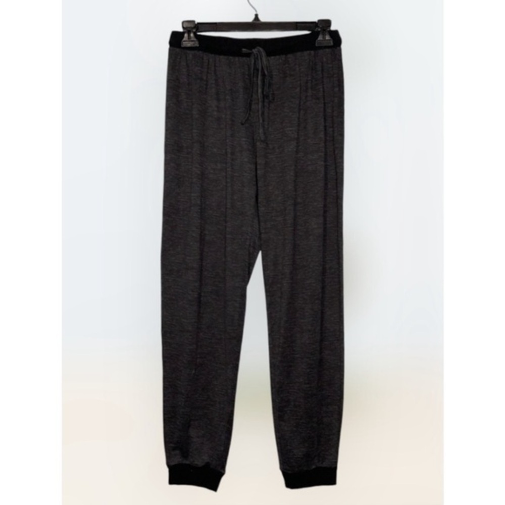 Tahari Dark Gray Pajama Pants ~ Loungewear ~ Drawstring Waist ~ Soft ~ Medium